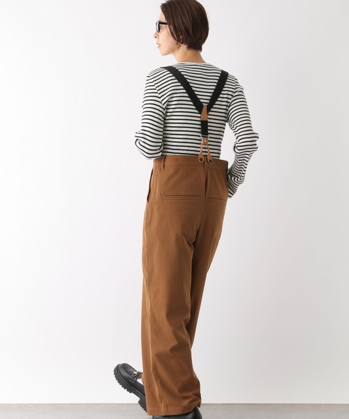 LEPSIM（レプシィム）の「サス付きツイルパンツ　133623（その他パンツ・レディース・チャコールグレー/ブラウン・FREE）」の20枚目の写真