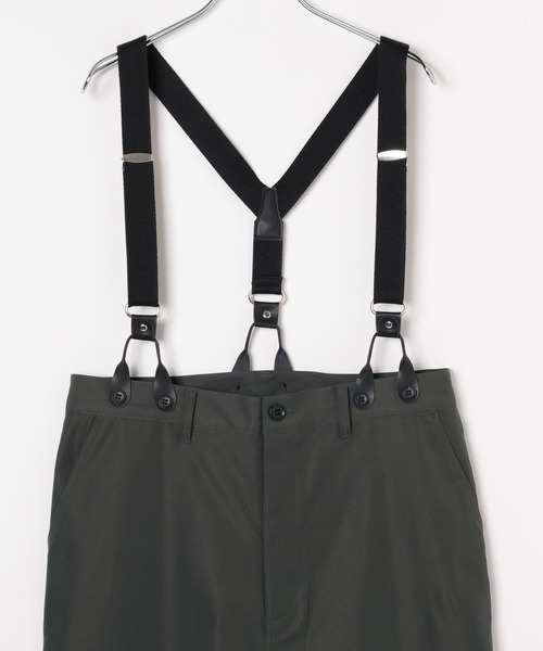 LEPSIM（レプシィム）の「サス付きツイルパンツ　133623（その他パンツ・レディース・チャコールグレー/ブラウン・FREE）」の6枚目の写真