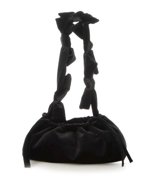 kakatoo(カカトゥ)の「カカトゥ kakatoo / ベルベットリボンバゲットショルダーバッグ(ショルダーバッグ・レディース・ブラック/グレー/ピンク・FREE)」の4枚目の写真