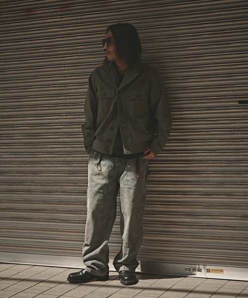 ROOPTOKYO(ループトウキョウ)の「USタイプ M41 HBT ショートジャケット 初期型(ミリタリージャケット・メンズ・オリーブ/ナチュラル・42/40/38)」の12枚目の写真