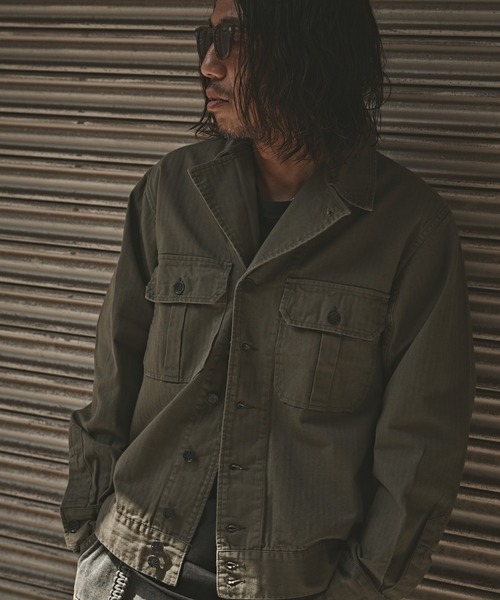 セール】USタイプ M41 HBT ショートジャケット 初期型（ミリタリー