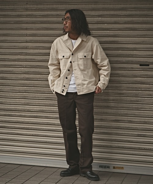 ROOPTOKYO(ループトウキョウ)の「USタイプ M41 HBT ショートジャケット 初期型(ミリタリージャケット・メンズ・オリーブ/ナチュラル・42/40/38)」の6枚目の写真