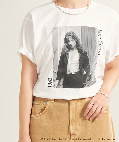 plage(プラージュ)の「LIFE PHOTO TEEシャツ(Tシャツ/カットソー・レディース・ホワイト・FREE)」の1枚目の写真