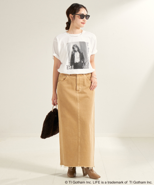 plage(プラージュ)の「LIFE PHOTO TEEシャツ(Tシャツ/カットソー・レディース・ホワイト・FREE)」の2枚目の写真
