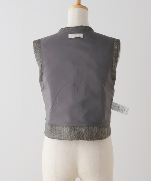 AMOMENTO/アモーメント DENIM VEST ベスト AMOMENTO（アモーメント）の「【AMOMENTO / アモーメント】WOOL