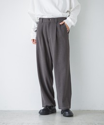 LOWRYS FARM | キモウＴＲステッチワイドパンツ　152623(デニムパンツ)