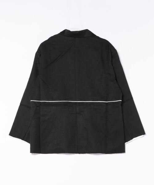 MAISON BREEZE reveur(メゾンブリーズレヴール)の「【MAISON BREEZE reveur】ヘザーエステルツイルダッドテーラージャケット DTK(テーラードジャケット・レディース・チャコールグレー/ブラック/ベージュ・FREE)」の12枚目の写真
