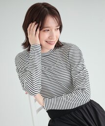 DRESKIP | きれいめにもモードにも テレコパワショルトップス(Tシャツ/カットソー)