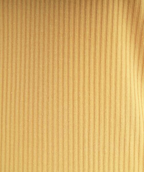 DRESKIP（ドレスキップ）の「◆きれいめにもモードにも　テレコパワショルトップス（Tシャツ/カットソー・レディース・イエロー/オフホワイト/ホワイト系5/ブラック・02/03/04）」の16枚目の写真