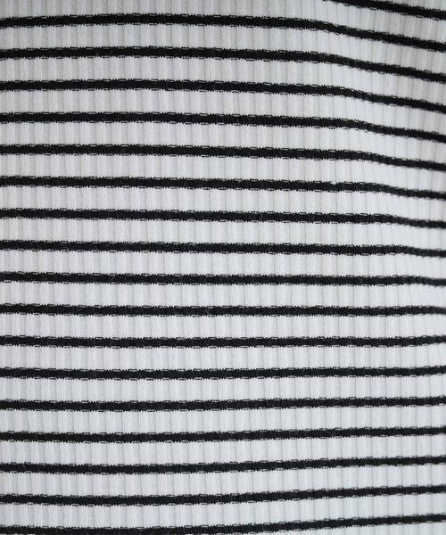 DRESKIP（ドレスキップ）の「◆きれいめにもモードにも　テレコパワショルトップス（Tシャツ/カットソー・レディース・イエロー/オフホワイト/ホワイト系5/ブラック・02/03/04）」の20枚目の写真