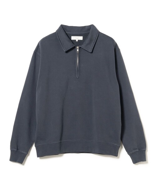 B:MING by BEAMS（ビーミングバイビームス）の「カラー ハーフジップ スウェット（スウェット・メンズ・ベージュ/ネイビー・SMALL/MEDIUM/LARGE/X-LARGE）」の13枚目の写真