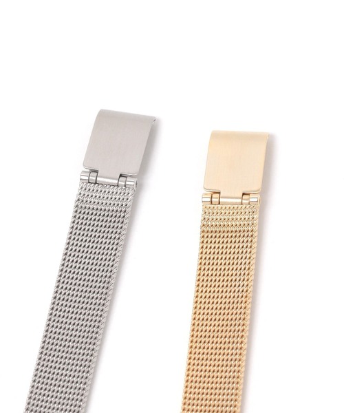 niko and...(ニコアンド)の「ハートメッシュウォッチ(アナログ腕時計・レディース・グレー/イエロー/ホワイト・0)」の8枚目の写真