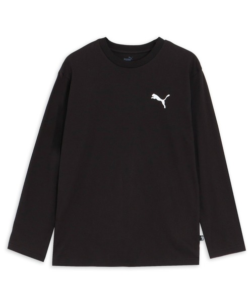 PUMA(プーマ)の「PUMA プーマ メンズ ESS リラックス 長袖 Tシャツ(Tシャツ/カットソー・メンズ・ヘザーグレー/ブラック/ホワイト/タン/ネイビー・SMALL/X-LARGE/LARGE/MEDIUM/X-SMALL)」の3枚目の写真