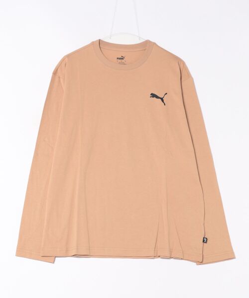 PUMA(プーマ)の「PUMA プーマ メンズ ESS リラックス 長袖 Tシャツ(Tシャツ/カットソー・メンズ・ヘザーグレー/ブラック/ホワイト/タン/ネイビー・SMALL/X-LARGE/LARGE/MEDIUM/X-SMALL)」の10枚目の写真