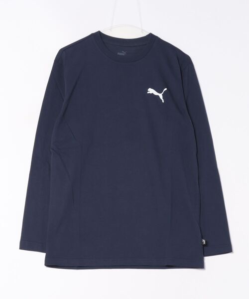 PUMA(プーマ)の「PUMA プーマ メンズ ESS リラックス 長袖 Tシャツ(Tシャツ/カットソー・メンズ・ヘザーグレー/ブラック/ホワイト/タン/ネイビー・SMALL/X-LARGE/LARGE/MEDIUM/X-SMALL)」の11枚目の写真