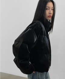 [MADE] ハイブグロッシークロップ中綿ジャケット