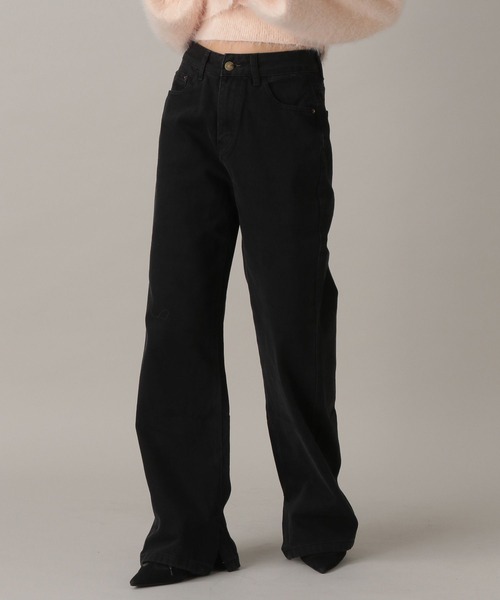 FOREVER 21（フォーエバー トゥエンティーワン）の「【2024FW】レイヤードデニムパンツ（デニムパンツ・レディース・ブルー/グレー・MEDIUM/SMALL）」の14枚目の写真