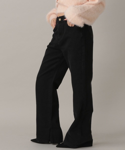 FOREVER 21（フォーエバー トゥエンティーワン）の「【2024FW】レイヤードデニムパンツ（デニムパンツ・レディース・ブルー/グレー・MEDIUM/SMALL）」の15枚目の写真