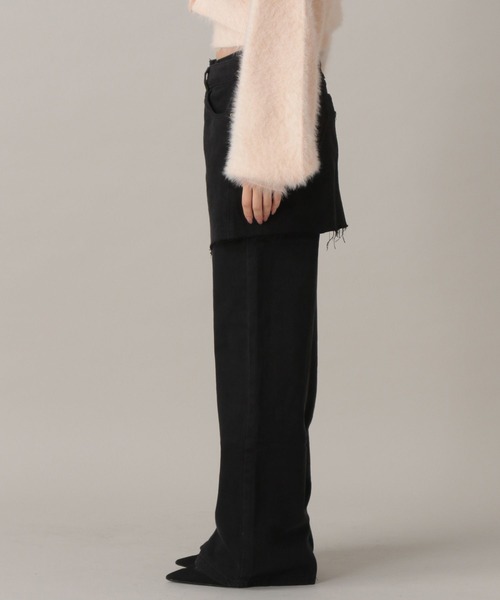 FOREVER 21（フォーエバー トゥエンティーワン）の「【2024FW】レイヤードデニムパンツ（デニムパンツ・レディース・ブルー/グレー・MEDIUM/SMALL）」の18枚目の写真