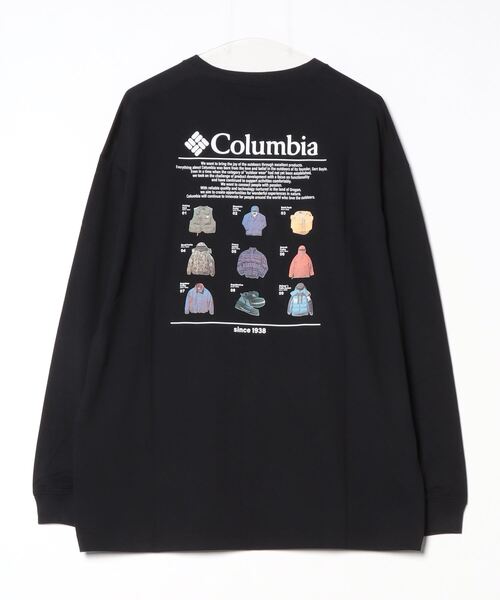 Columbia（コロンビア）の「【WEB限定】[Columbia/コロンビア] LOST BROOK バックプリントロンT（Tシャツ/カットソー・レディース・ブラック/ダークグリーン/ホワイト/キャメル・M/L/XL）」の18枚目の写真