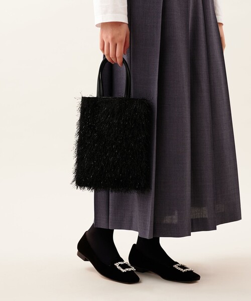 ODETTE E ODILE（オデットエオディール）の「フェザーライク トート（トートバッグ・レディース・ケリーグリーン/ダークグレー/ネイビー/ブラック・FREE）」の8枚目の写真