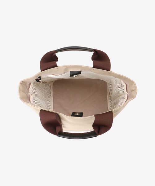 le.coeur blanc（ルクールブラン）の「テープハンドルナイロントート（トートバッグ・レディース・ベージュ/ブラック・FREE）」の19枚目の写真