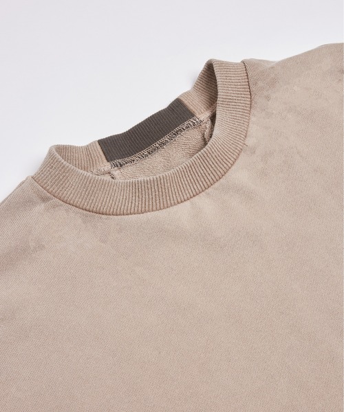 Dulcamara（ドゥルカマラ）の「ピグメントSWカラーチップトレーナー（スウェット・メンズ・グリーン/ベージュ/ブラック・0/1）」の19枚目の写真