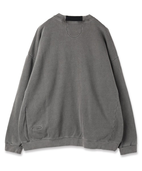 Dulcamara　スウェット　ブラック　1 Dulcamara トレーナー スウェット ランダムバックパイルドルマン