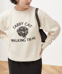 《追加2》【MIXTA/ミクスタ】TABBY CAT WALKKING TRAIL CN SWEAT：スウェット
