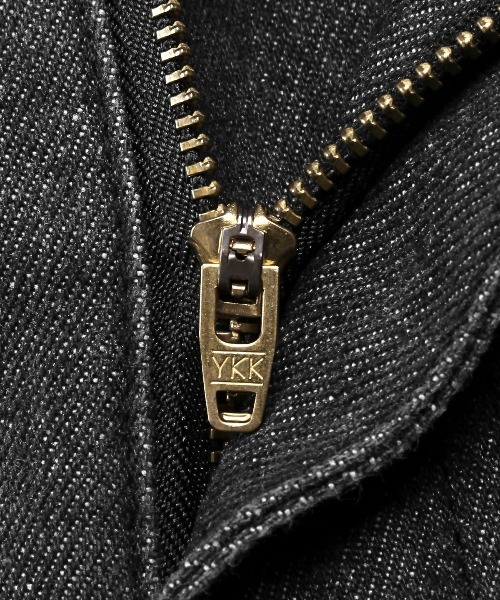 LUXSTYLE(ラグスタイル)の「オーバーダイダブルニーワイドデニムパンツ(デニムパンツ・メンズ・ブラック/ブルー/ブラック系その他・M/L)」の19枚目の写真