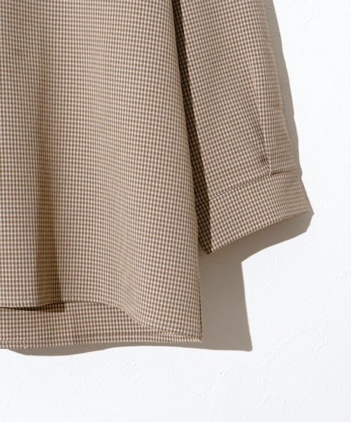 flower（フラワー）の「ハートボタンシャツ（シャツ/ブラウス・レディース・ベージュ/ブラウン・FREE）」の8枚目の写真