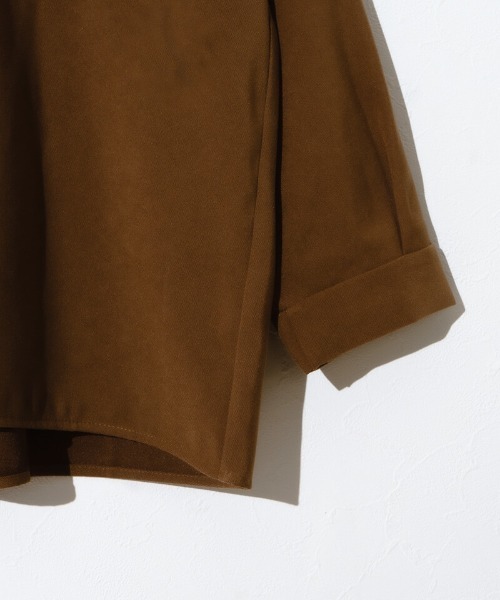 flower（フラワー）の「ハートボタンシャツ（シャツ/ブラウス・レディース・ベージュ/ブラウン・FREE）」の19枚目の写真