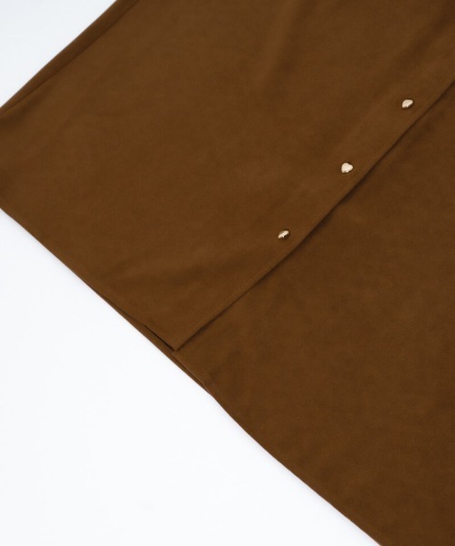 flower（フラワー）の「ハートボタンシャツ（シャツ/ブラウス・レディース・ベージュ/ブラウン・FREE）」の20枚目の写真