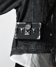 EFFECTION（エフェクション）の「【neos】合成皮革 トランク型 ミニ ショルダー バッグ（ショルダーバッグ）」