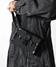 EFFECTION（エフェクション）の「【neos】合成皮革 トランク型 ミニ ショルダー バッグ（ショルダーバッグ）」