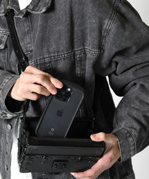 EFFECTION（エフェクション）の「【neos】合成皮革 トランク型 ミニ ショルダー バッグ（ショルダーバッグ）」