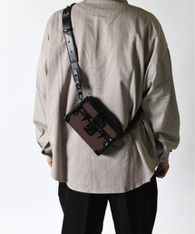 EFFECTION（エフェクション）の「【neos】合成皮革 トランク型 ミニ ショルダー バッグ（ショルダーバッグ）」