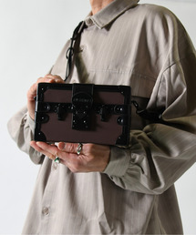 EFFECTION（エフェクション）の「【neos】合成皮革 トランク型 ミニ ショルダー バッグ（ショルダーバッグ）」