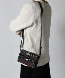 neos（ネオス）の「【neos】合成皮革 トランク型 ミニ ショルダー バッグ（ショルダーバッグ）」