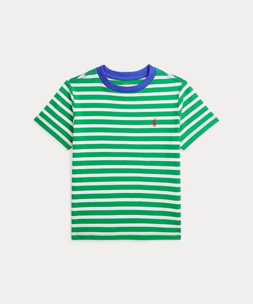 ストライプド コットン ジャージー リンガー Tシャツ(Tシャツ/カットソー)|POLO RALPH LAUREN CHILDRENSWEAR(ポロ ラルフ ローレン チルドレンズウェア)