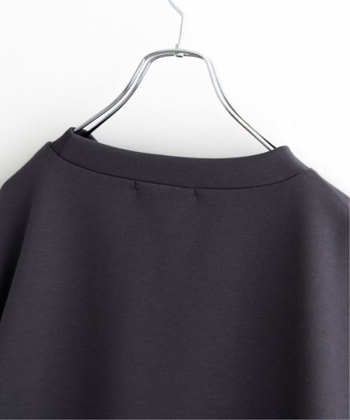 LBC（エルビーシー）の「ポンチケーブルニットスリーブプルオーバー（Tシャツ/カットソー・レディース・チャコールグレー/ブルー系その他/ホワイト・M）」の12枚目の写真