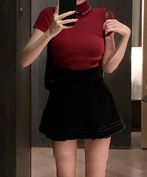 ﾊﾟｰﾙﾈｯｸﾚｽ付ｱｰﾑ付ﾆｯﾄ（ニット/セーター）｜SPIGA（スピーガ）