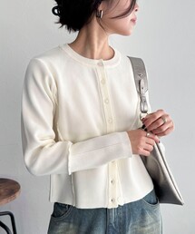 fredy emue | パッチワーク風ニットカーディガン(カーディガン/ボレロ)