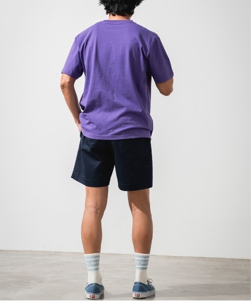 OFFSHORE(オフショア)の「ONE TUCK TWILL SHORTS/ワンタックツイルショーツ(その他パンツ・メンズ・ネイビー/ブルー・S/M/L/XL)」の8枚目の写真