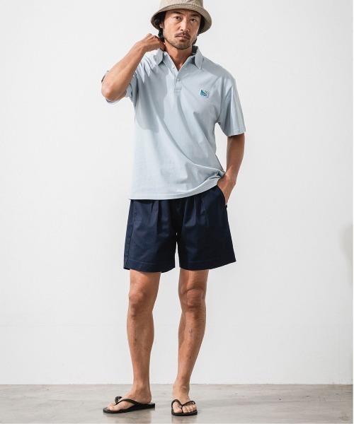 OFFSHORE(オフショア)の「ONE TUCK TWILL SHORTS/ワンタックツイルショーツ(その他パンツ・メンズ・ネイビー/ブルー・S/M/L/XL)」の17枚目の写真