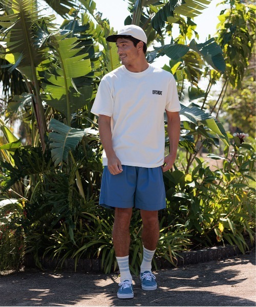 OFFSHORE(オフショア)の「ONE TUCK TWILL SHORTS/ワンタックツイルショーツ(その他パンツ・メンズ・ネイビー/ブルー・S/M/L/XL)」の13枚目の写真