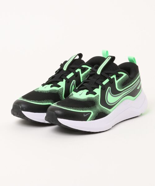 NIKE(ナイキ)の「《NIKE》コスミック ランナー GS(スニーカー・レディース・ブラック×ブラック/ブラック系その他/ブラック×ホワイト/ブラック×ブルー/オレンジ/ホワイト系その他/ブルー系その他/レッド/オレンジ系その他/ロイヤルブルー/ブラック×グリーン/グレー系その他2/ホワイト×ピンク/グレー系その他/ブラック系その他2・23.0cm/25.0cm/24.5cm/24.0cm/23.5cm/22.5cm)」の8枚目の写真