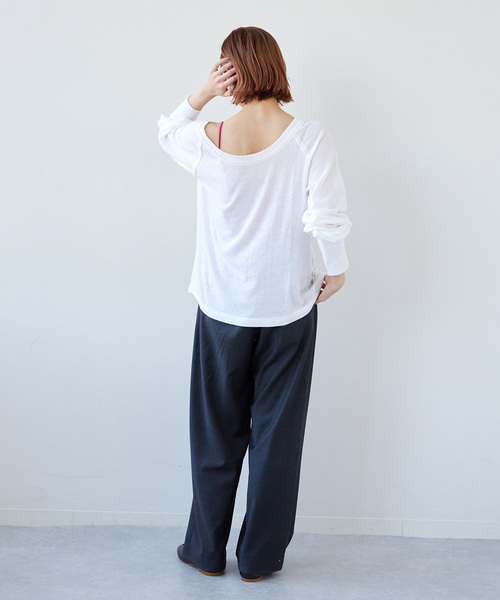 WEB限定追加》リヨセルクロップドブラキャミ（その他アンダー