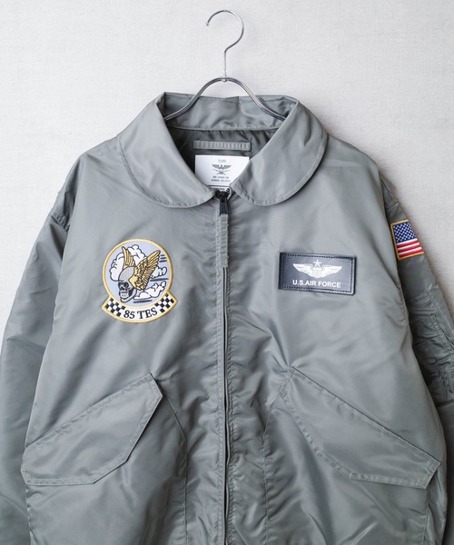 セール】【T7】【HOUSTON】PATCH CWU-36/P FLIGHT JACKET(85TFS