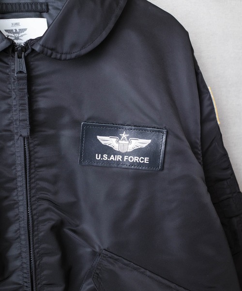 セール】【T7】【HOUSTON】PATCH CWU-36/P FLIGHT JACKET(85TFS